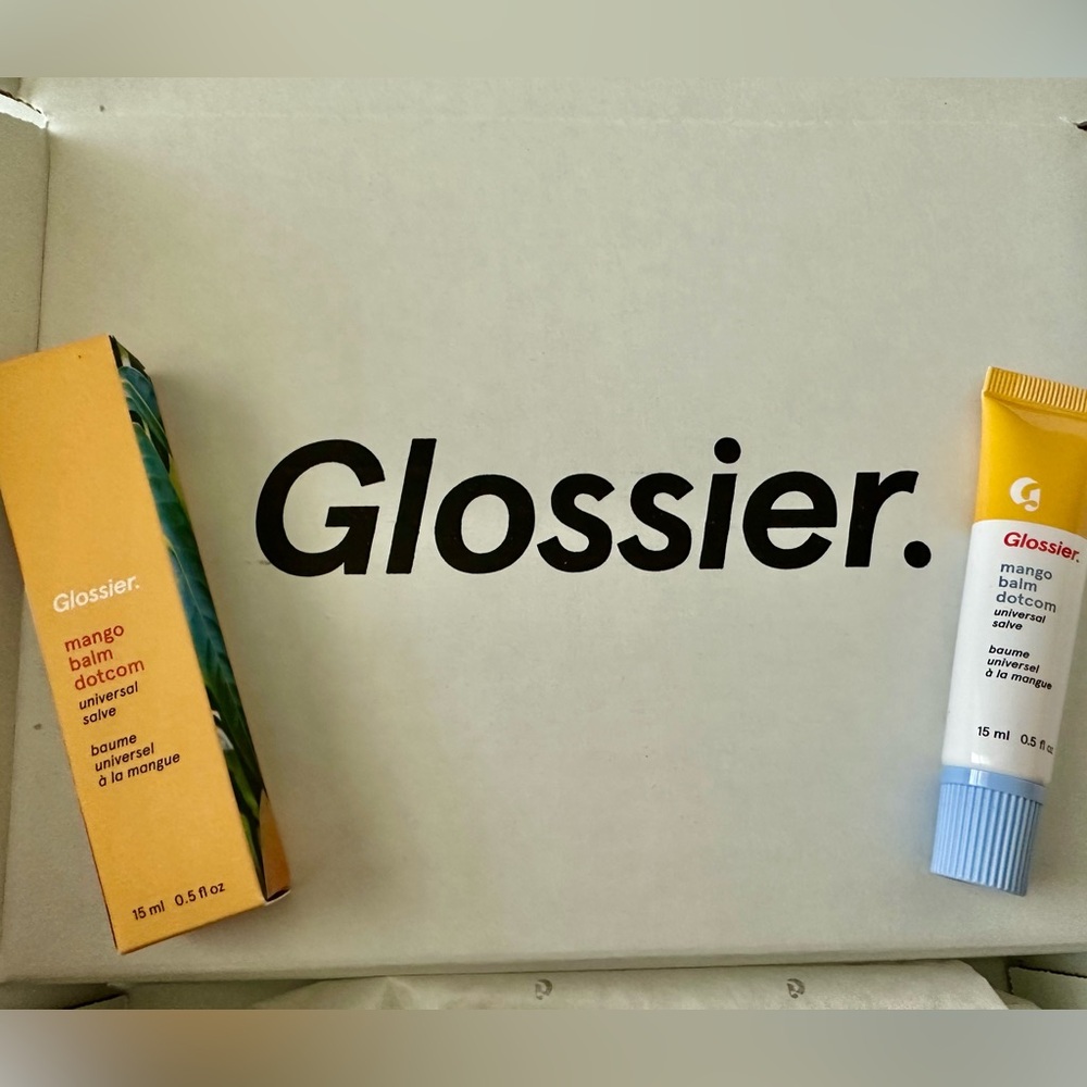 Glossier Balm Dotcom Lip Balm Mango Universal Salve